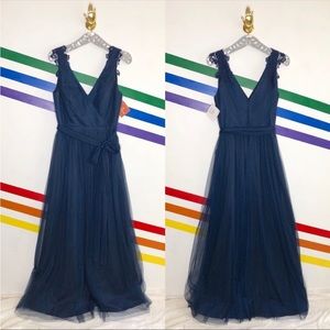 EUC Watters Pippa Navy Blue Gown
